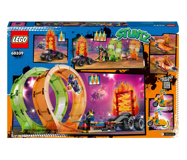 LEGO City 60339 Kaskaderska arena z dwoma pętlami - 1041296 - zdjęcie 10